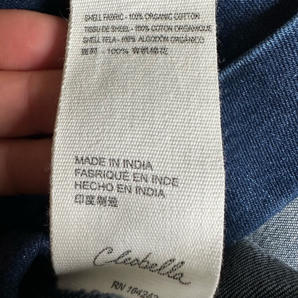 NWT!! Cleobella Stevie Denim Shorts Organic Cotton Size Medium - Picture 8 of 8